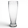 Handcrafted Clear Bubble Glass Pilsner