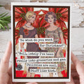 "So what do you want for Christmas?" Greeting Card