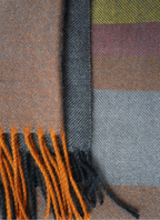 100% Baby Alpaca Throw I Copper Mine