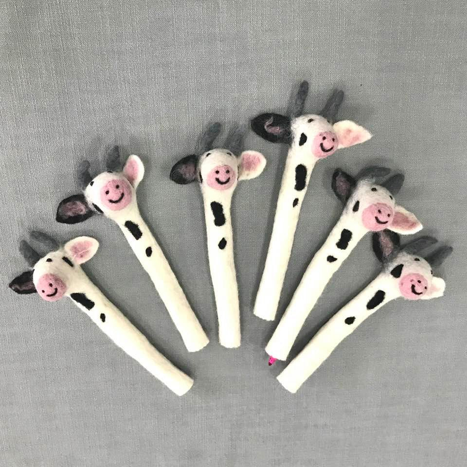 Handmade Felt Pencil Topper | Choice of Animal Character