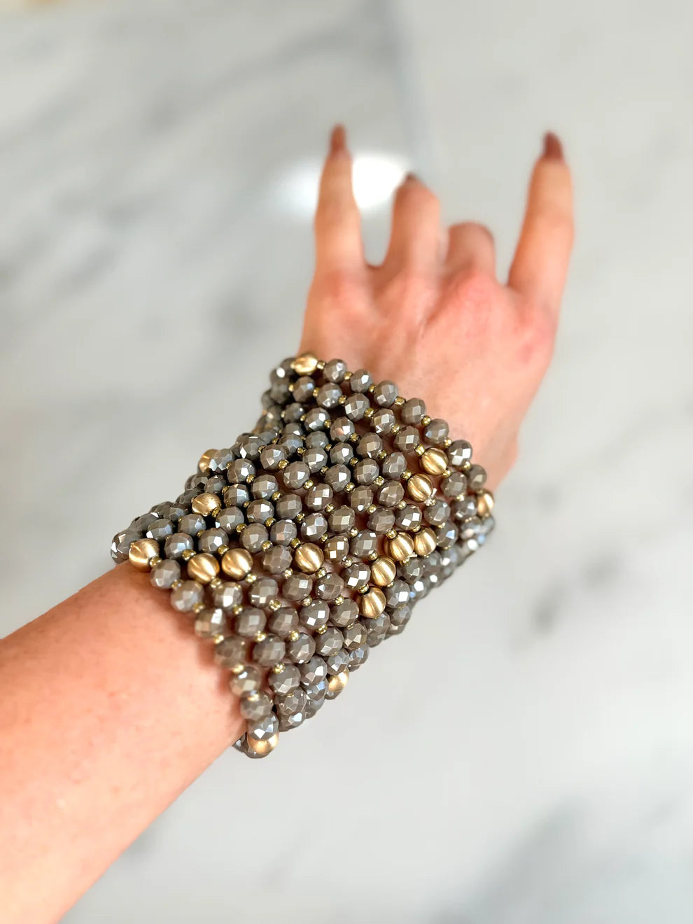 Austrian Crystal Stretch Bracelet | Choice of Color