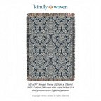 Verona Blanket | Cerulean