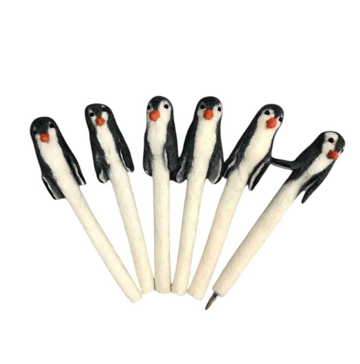 Felt Penguin Pencil Topper