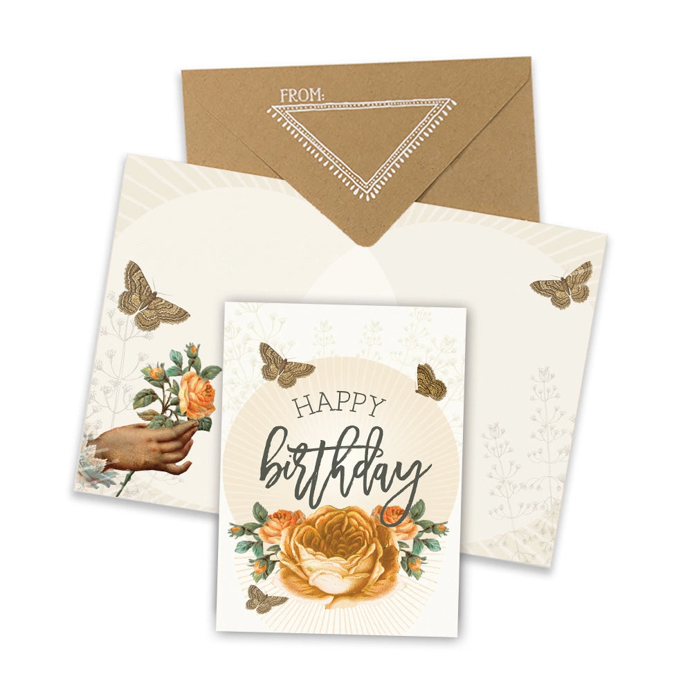 Yellow Birthday Roses