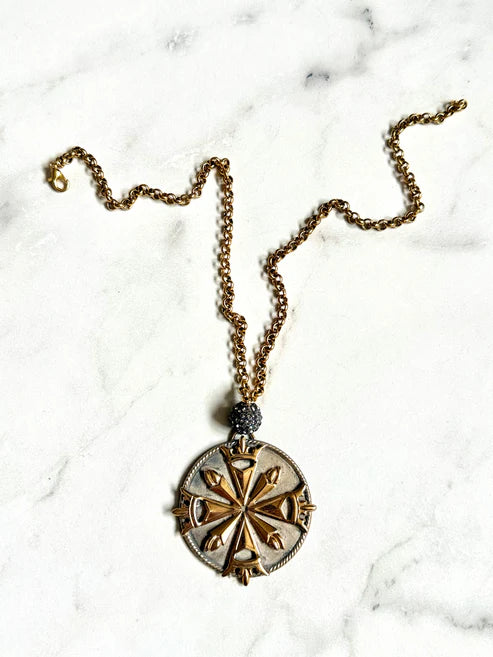 Antique Medallion Pendant