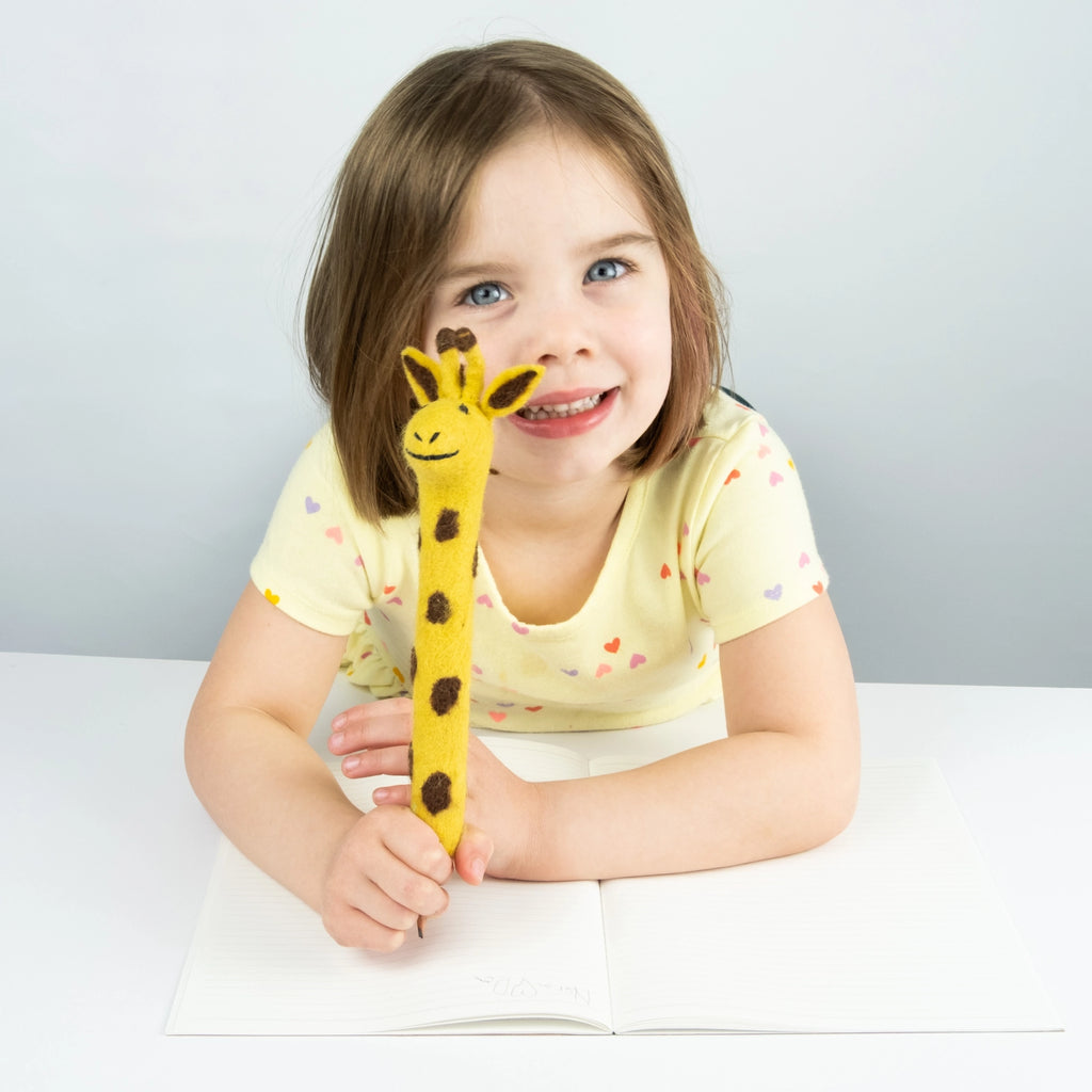 Handmade Felt Pencil Topper | Choice of Animal Character