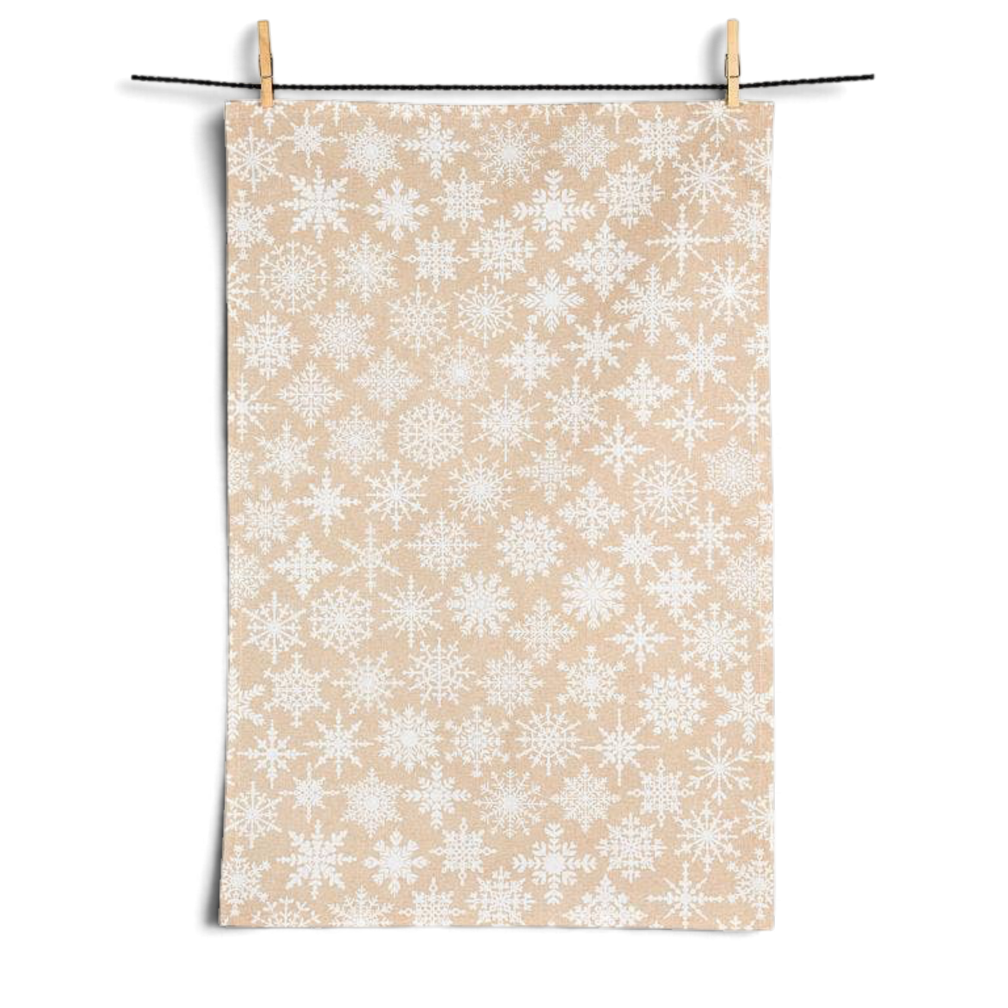 Scandi Snowflakes Kitchen Towel