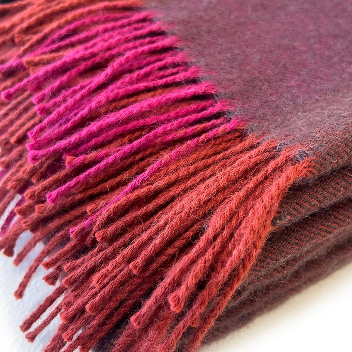 SPICED APPLE 100% Baby Alpaca Throw