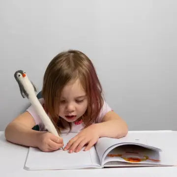 Felt Penguin Pencil Topper