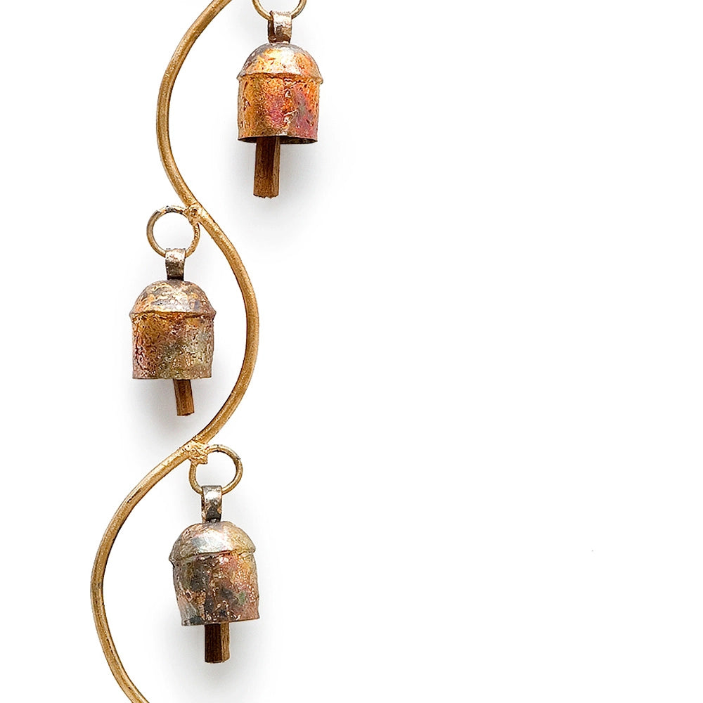 Vine Chime Hand-Tuned 5 Desert Bells | Bronze