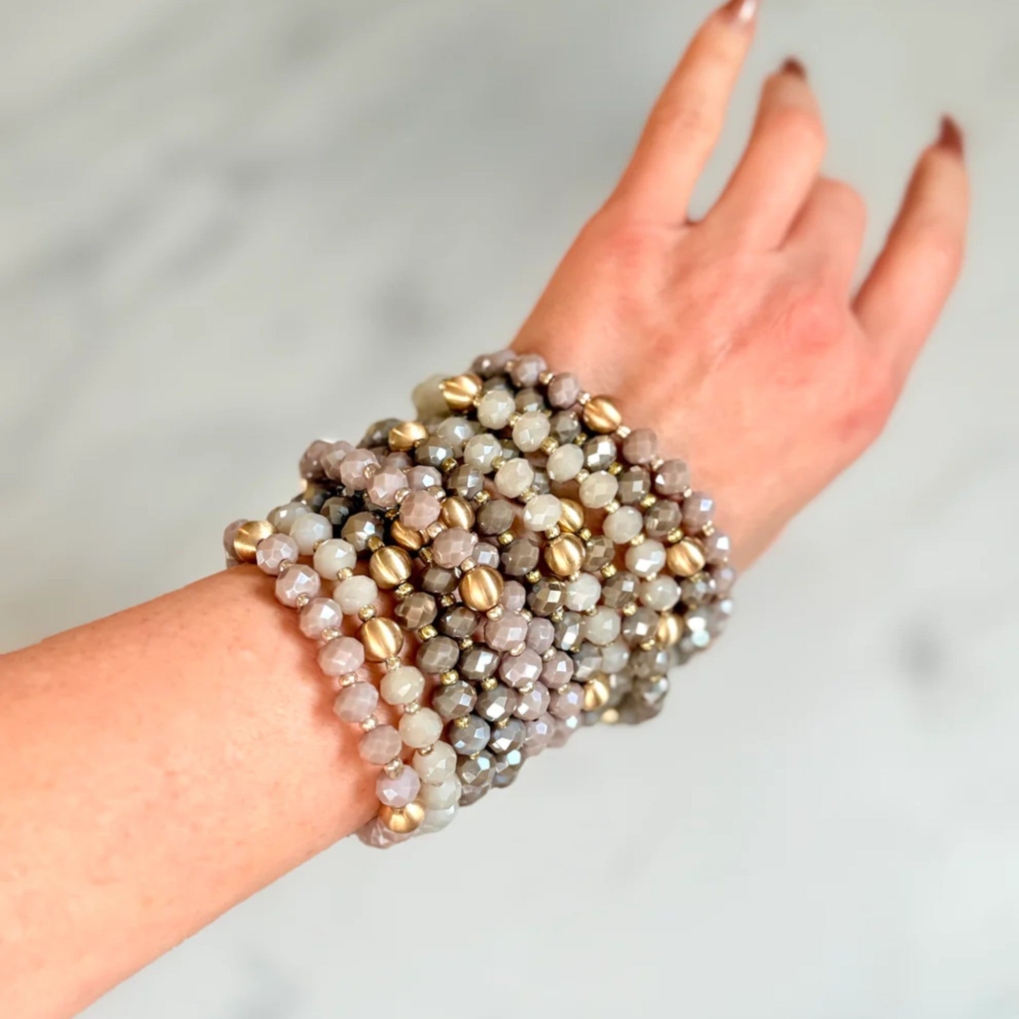 Austrian Crystal Stretch Bracelet | Choice of Color