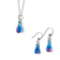 Demi Drop Pendant + Earrings Set | Morning Glory