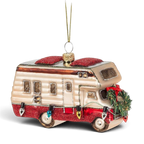 RV Camper with Lights Ornament