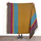 100% Baby Alpaca Throw I Desert Bloom