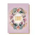 Pansy Love Greeting Card