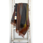 100% Baby Alpaca Throw I Copper Mine