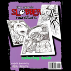 Slobber Monsters Coloring Book by Clay Sayre | 25 Goofy Creepy-Kooky Monster Designs