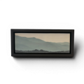 BLUE RIDGELINE Framed Encaustic