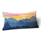 BLUE RIDGE SUNSET Throw Pillow