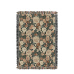 POPPY Tapestry Cotton Throw | Grove Floral