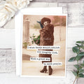 "I Wish Santa Would Publish His Naughty List. What A Great..." Greeting Card