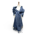 Hand-Dyed 100% Silk Wrap | Stonewash Skye