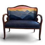 BLUE RIDGE SUNSET Settee