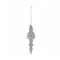 Silver Iridescent Finial Ornament | Choice of Design