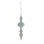 Silver Iridescent Finial Ornament | Choice of Design