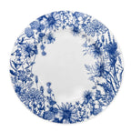 Summer Blues Rimmed Dinner Plate | 10.75"