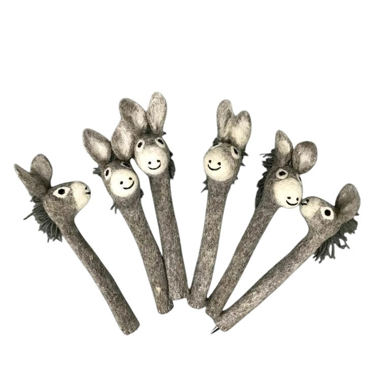 Handmade Felt Pencil Topper | Choice of Animal Character