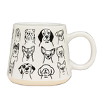 Oversized Mug with Dogs
