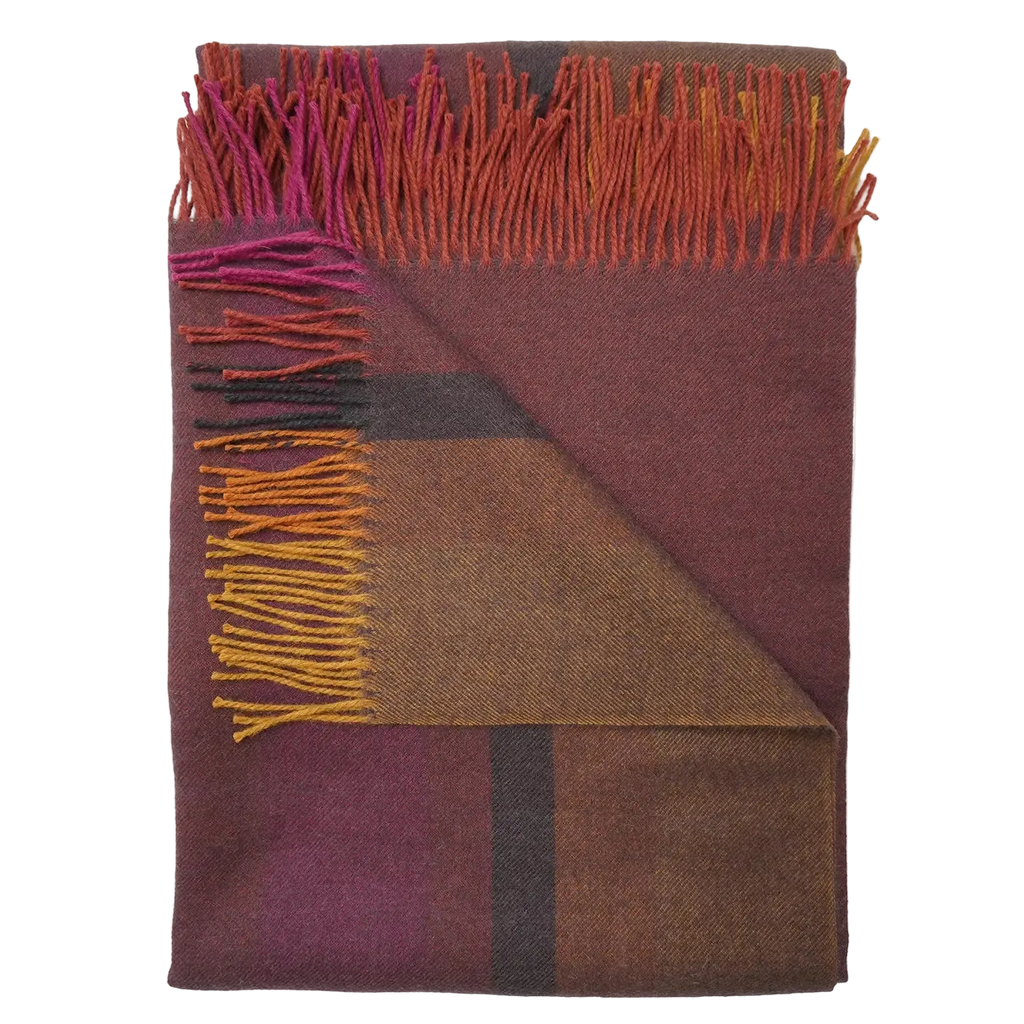 SPICED APPLE 100% Baby Alpaca Throw