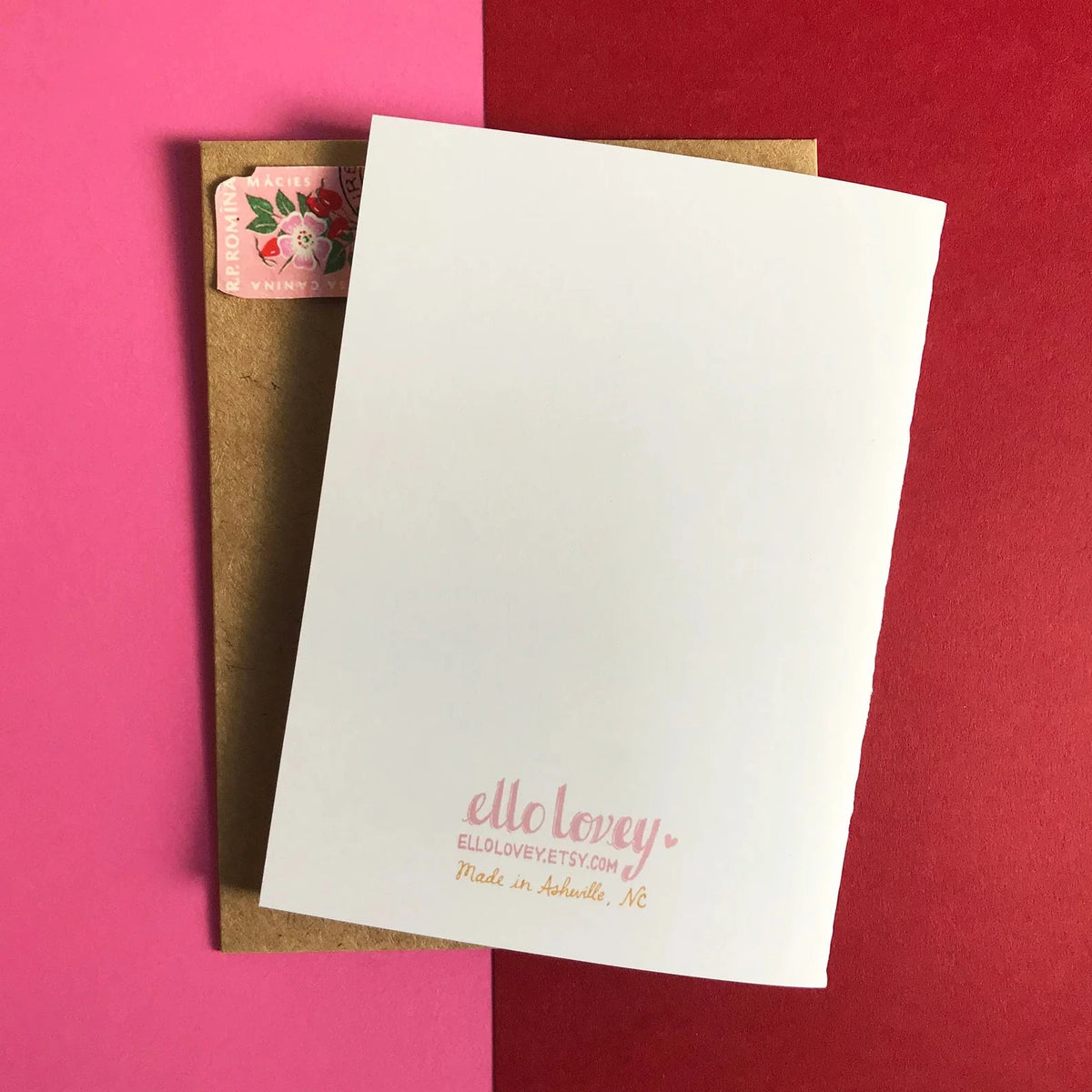“Hello” Snail Mail Stationary Set  | 6 Cards