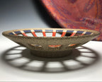 Stoneware Cutout Bowl | Hand-Painted Mandala Design
