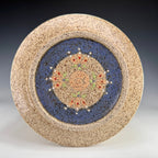 Stoneware Serving Bowl | Hand-Painted Floral Design
