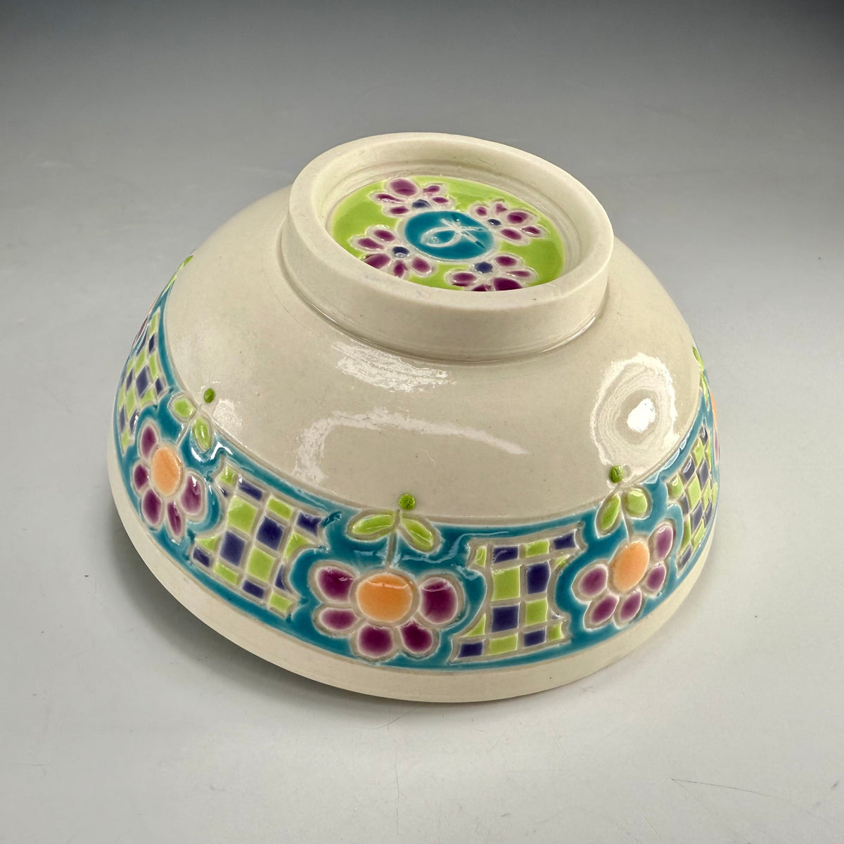 Porcelain Everything Dish | Hand-Painted Floral Design
