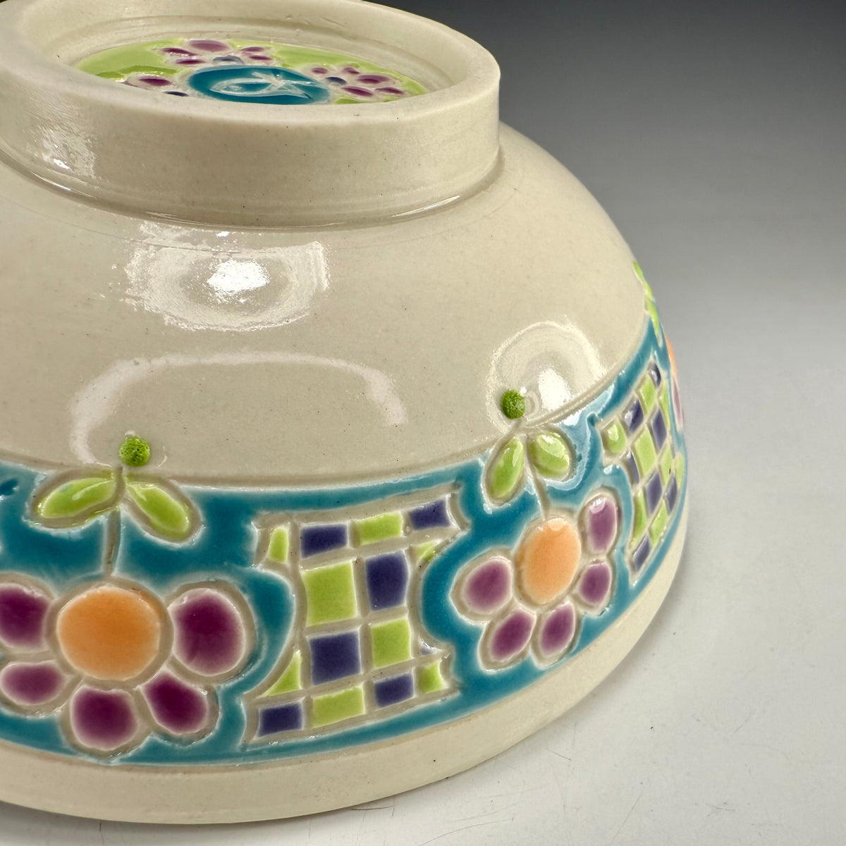 Porcelain Everything Dish | Hand-Painted Floral Design