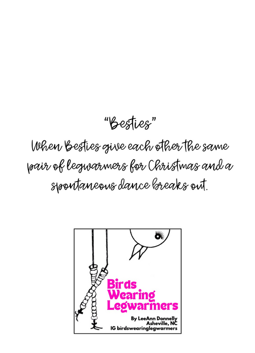 "Besties" Greeting Card