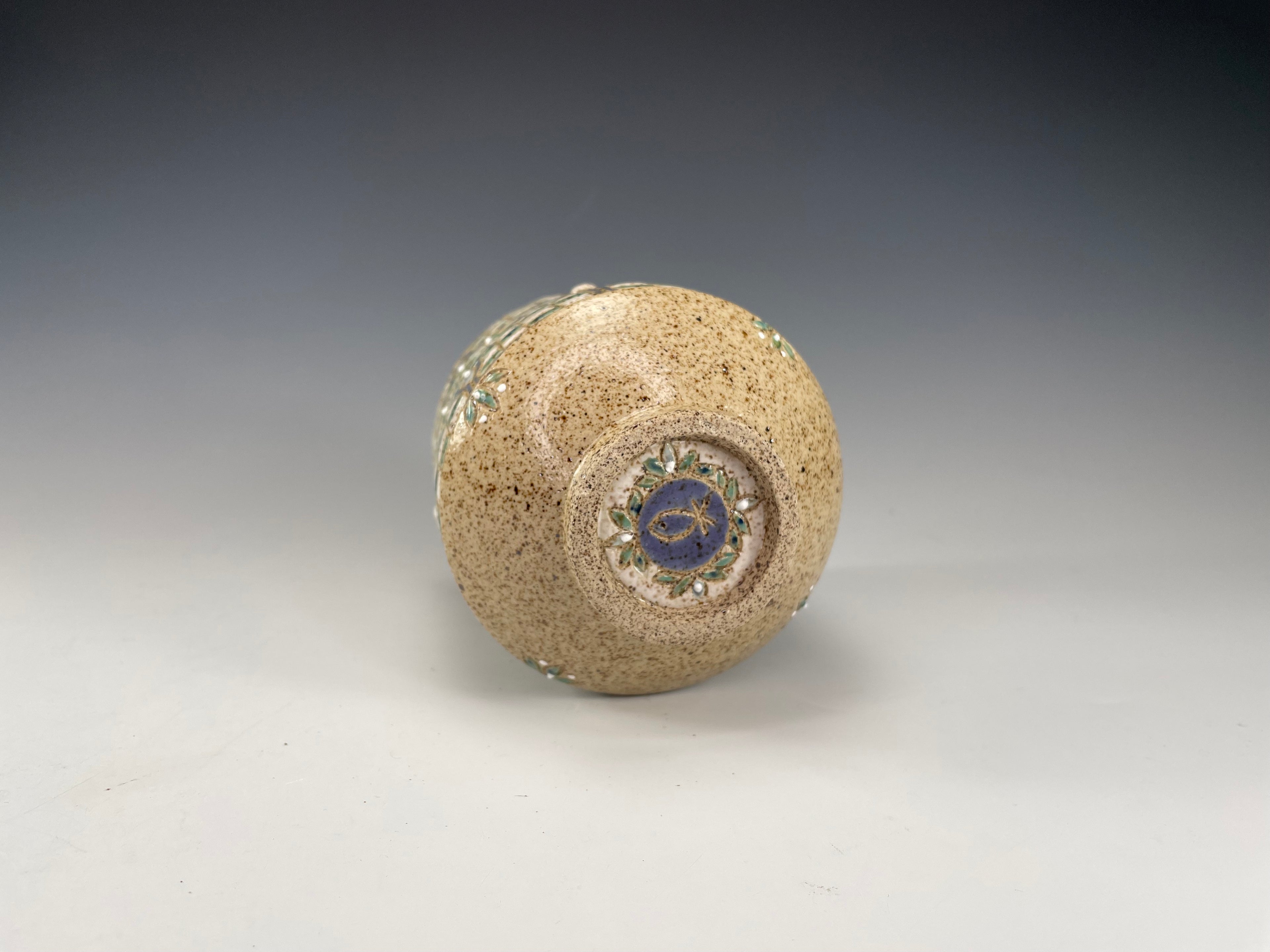 “Crop Circles” Stoneware Cup