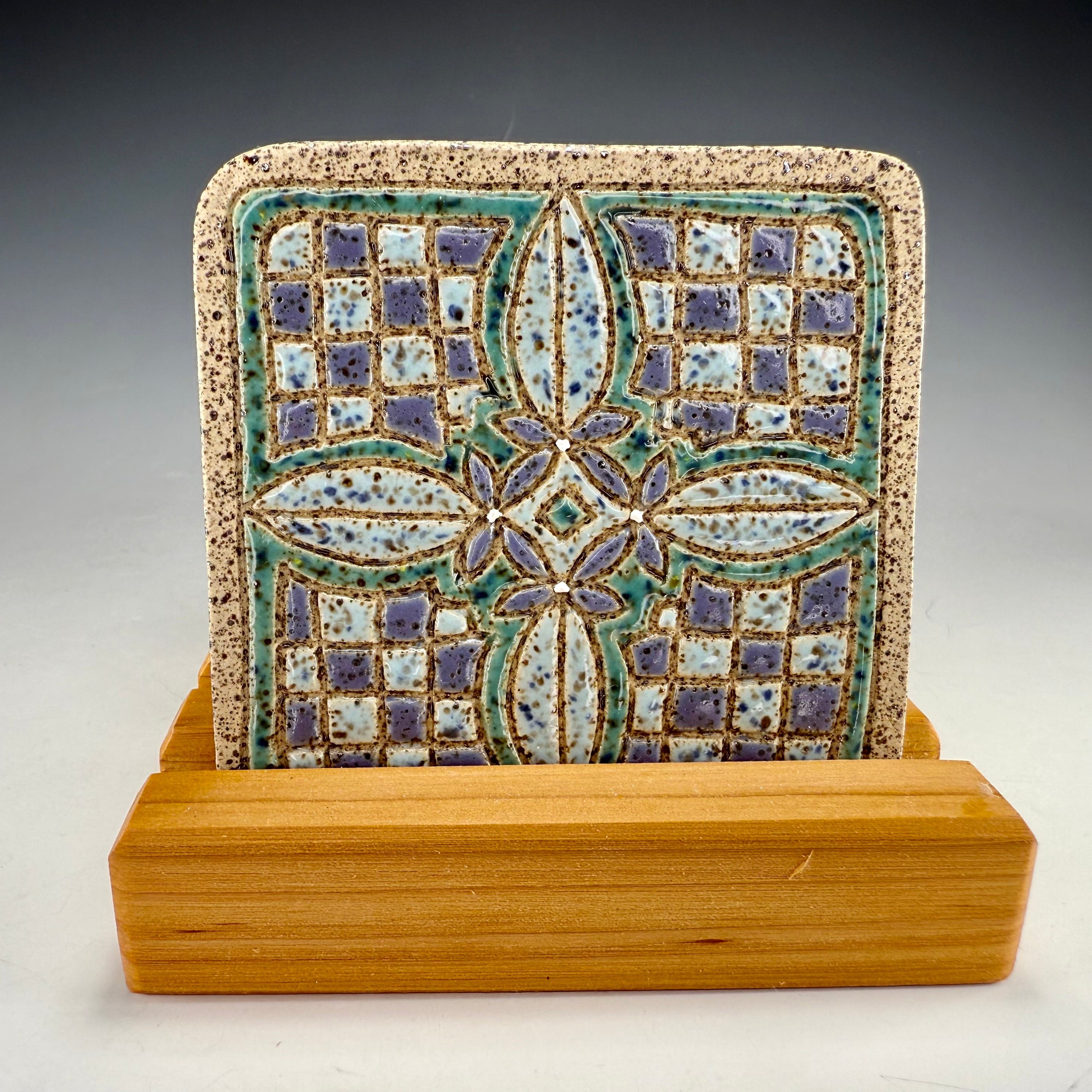 “Check You Later” Stoneware Coaster Set