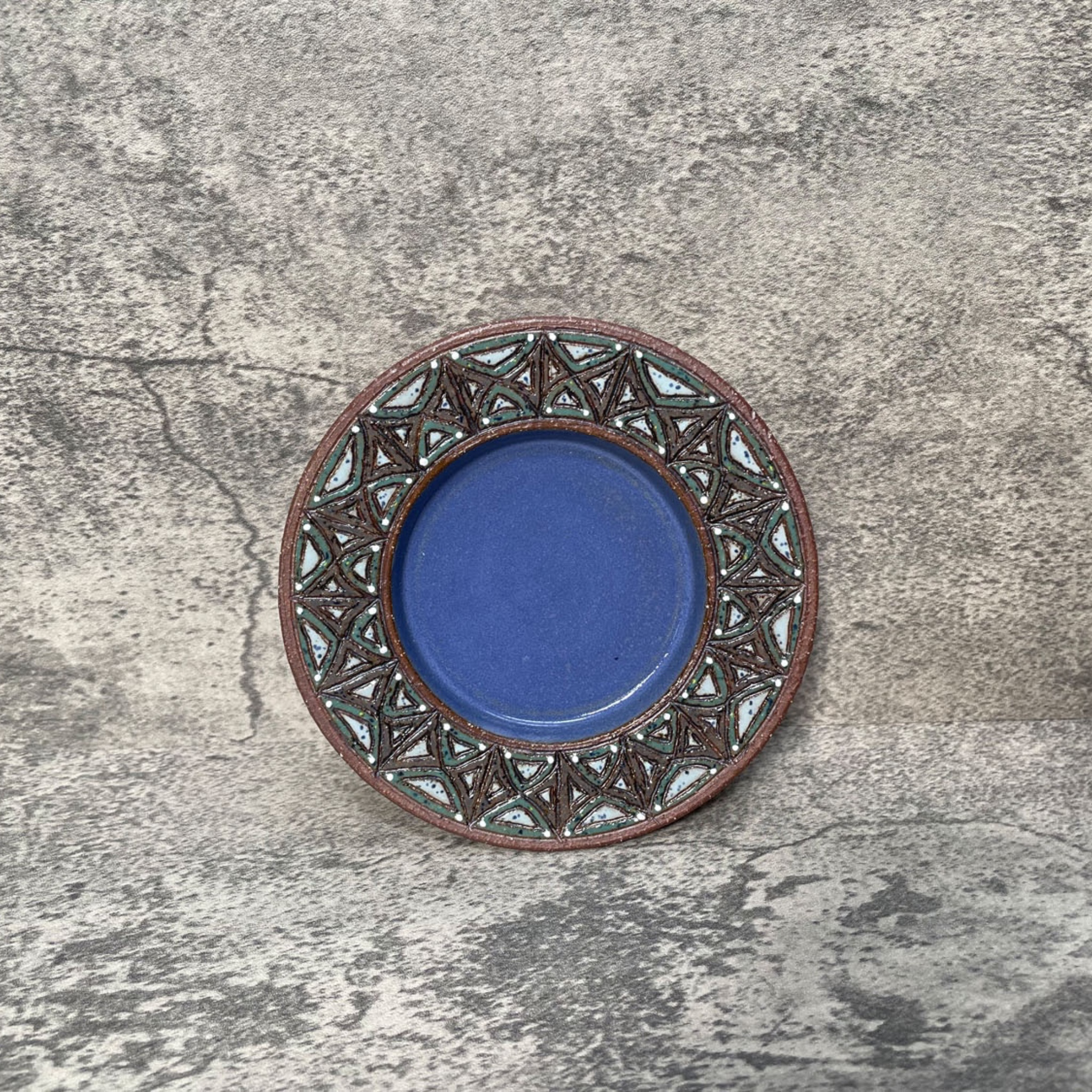 Stoneware Candle Tray