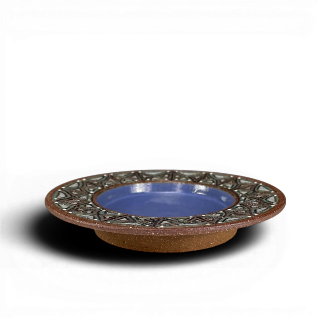 Stoneware Candle Tray