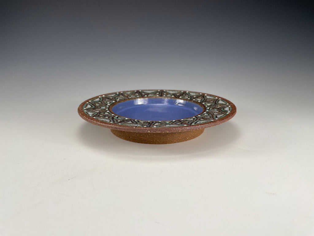Stoneware Candle Tray