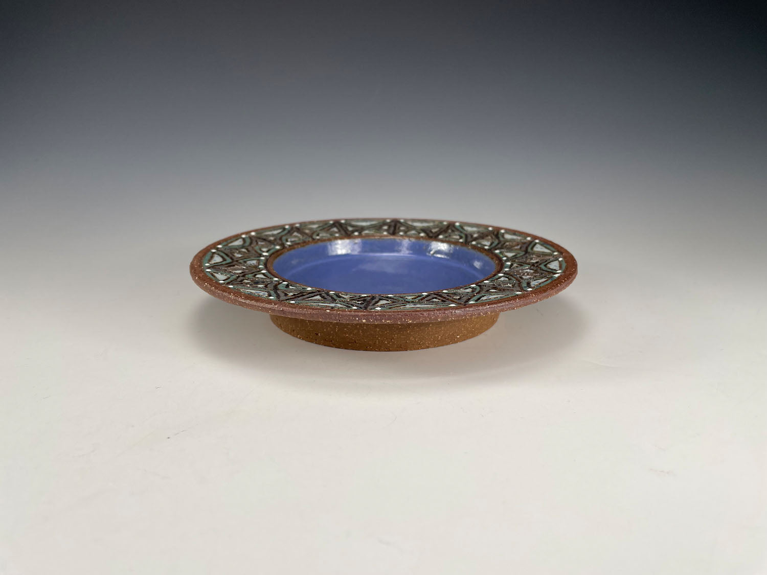 Stoneware Candle Tray