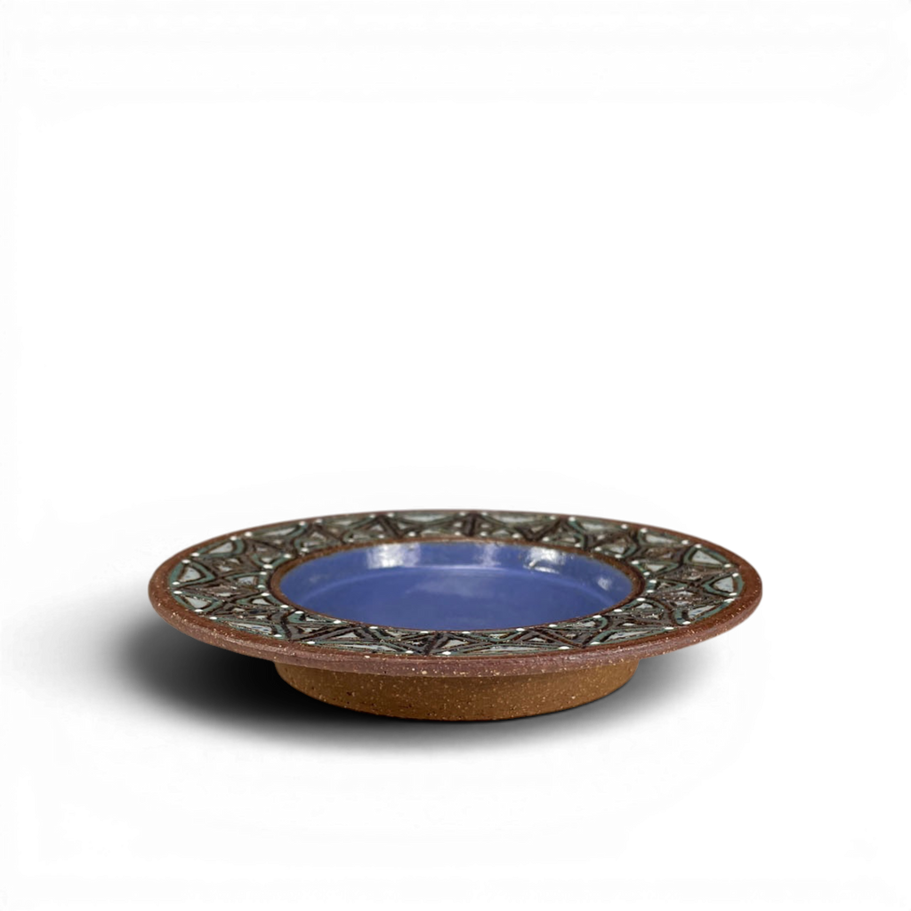 Stoneware Candle Tray