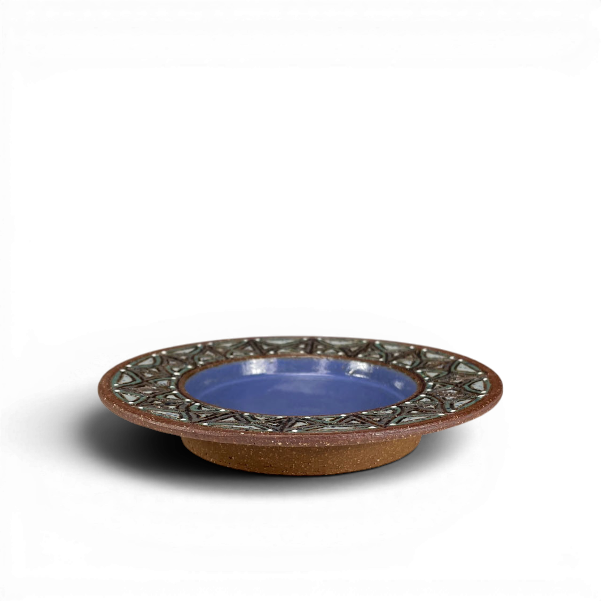 Stoneware Candle Tray
