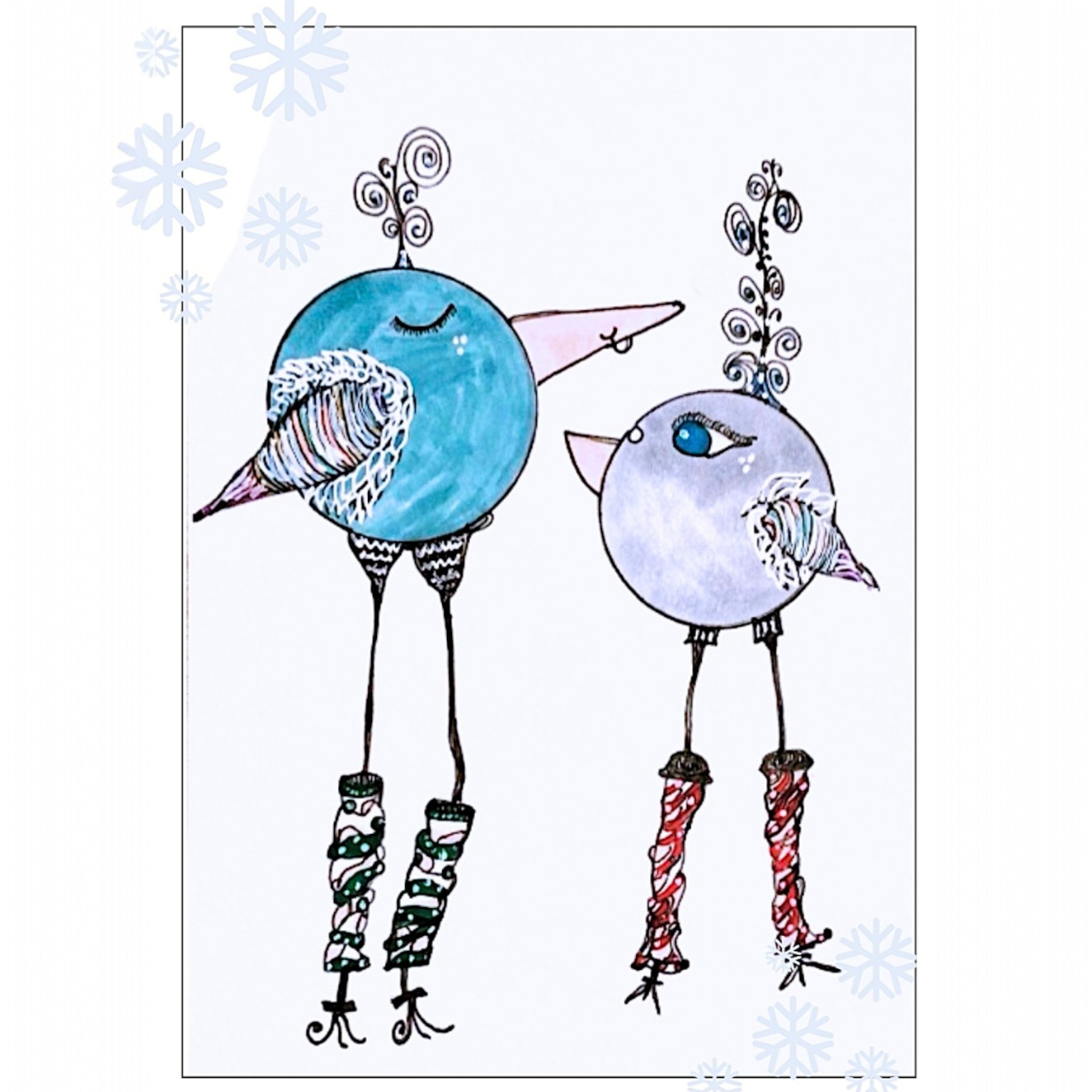 "Chet & Holly" Greeting Card