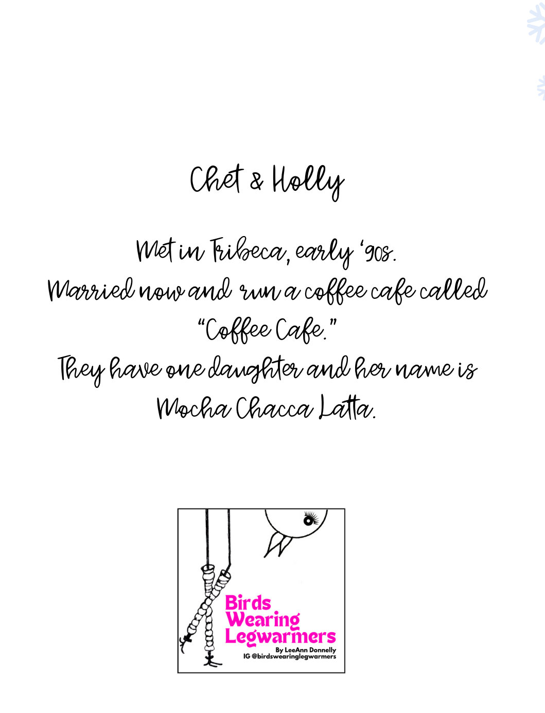 "Chet & Holly" Greeting Card