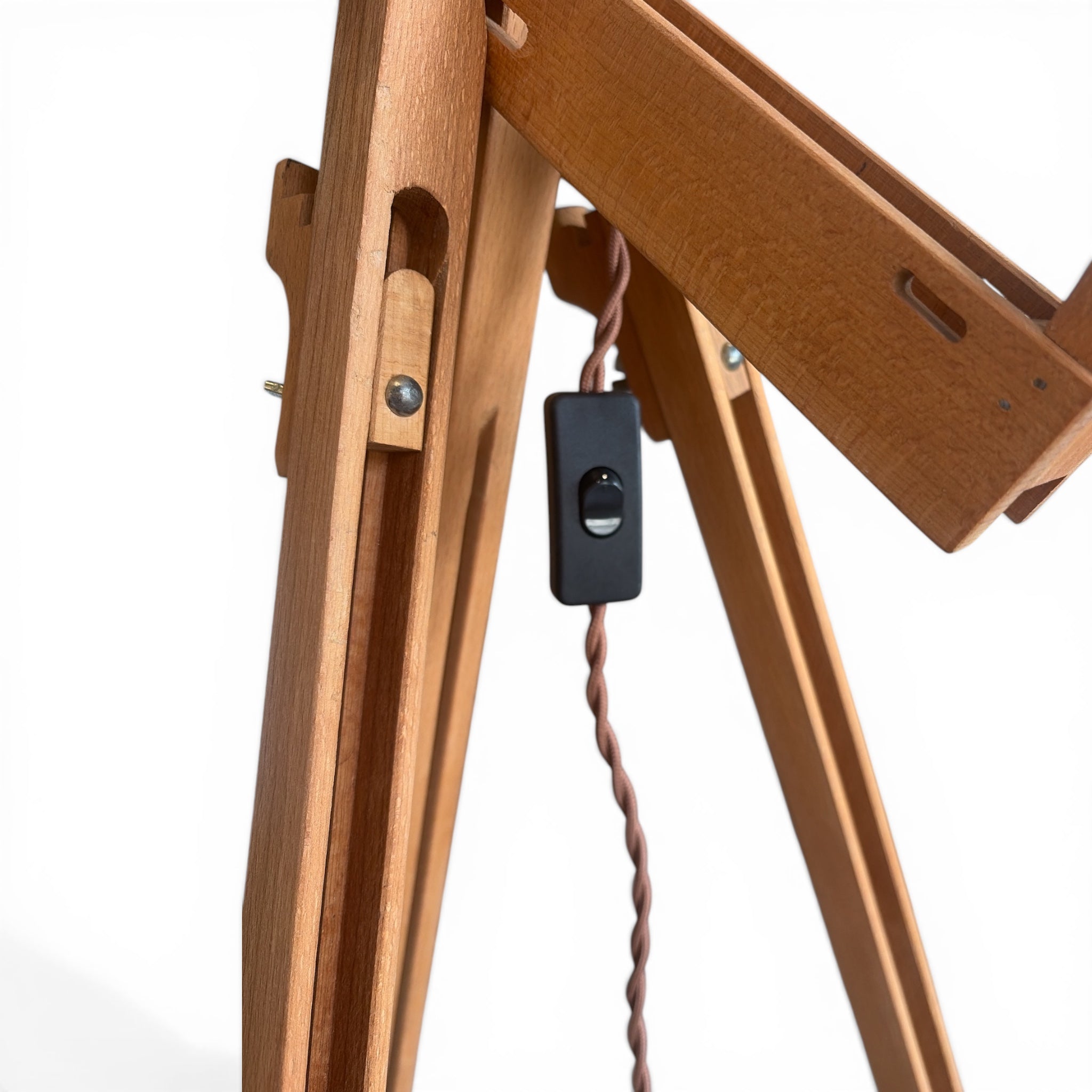 The Atelier Lamp | One-of-a-Kind Artist Easel Floor Lamp